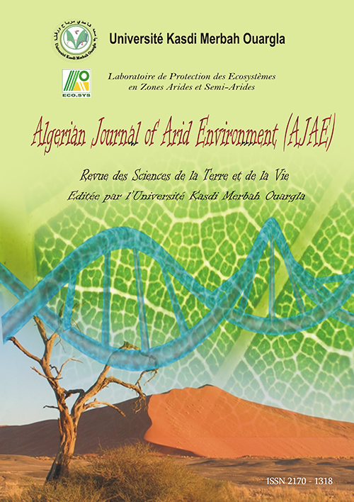 Algerian Journal of Arid Environment “AJAE”